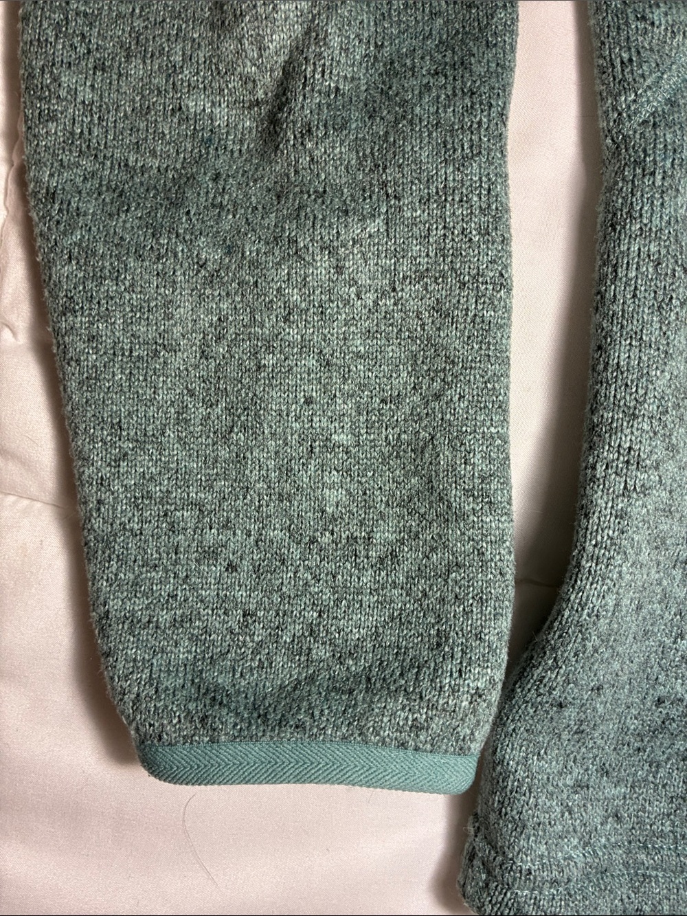 The North Face Women's Funnel Neck Fleece Pullover Teal Green Size Large - Picture 5 of 10